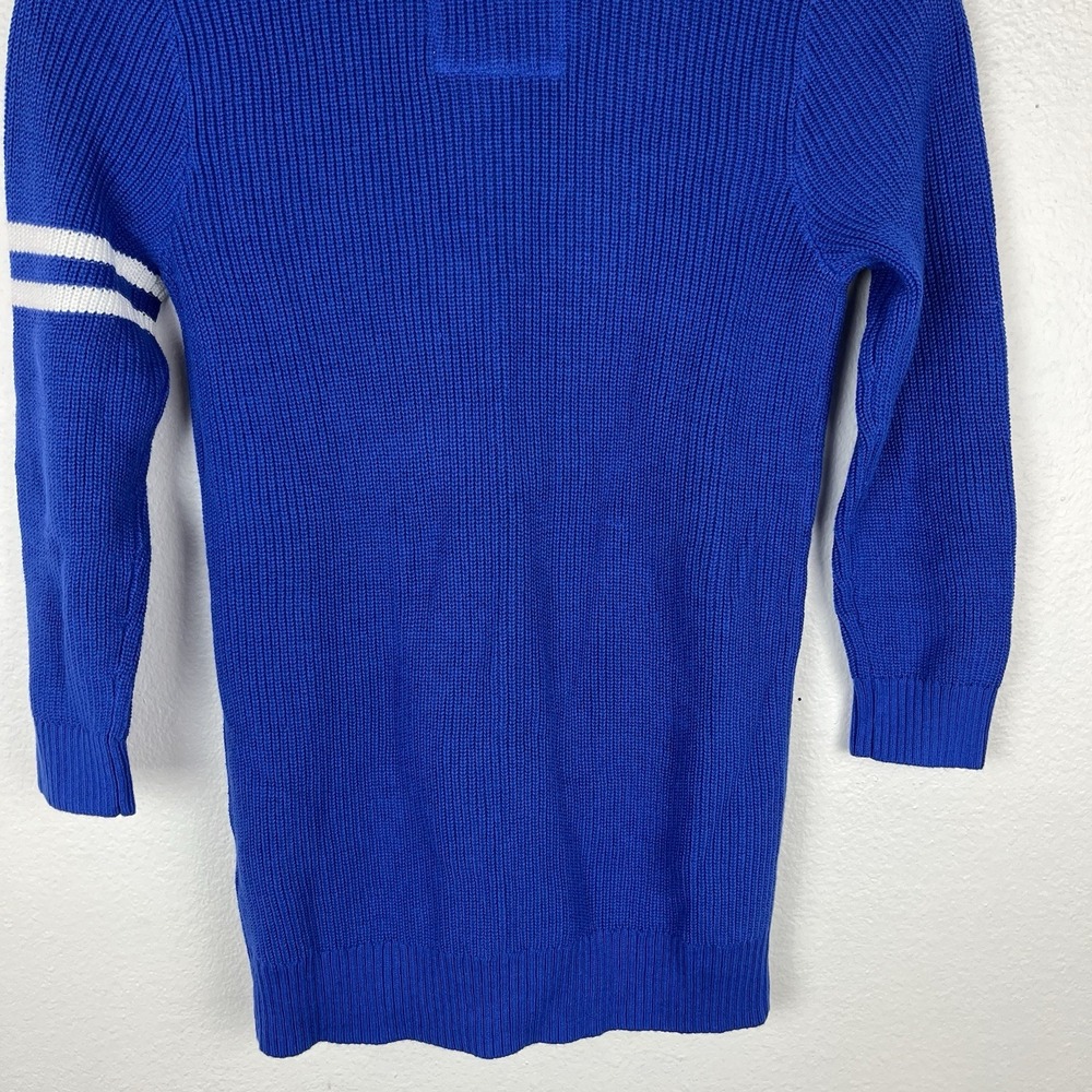 Hollister Women's Small Retro Varsity Letterman Sweater Cardigan Preppy - Picture 7 of 10